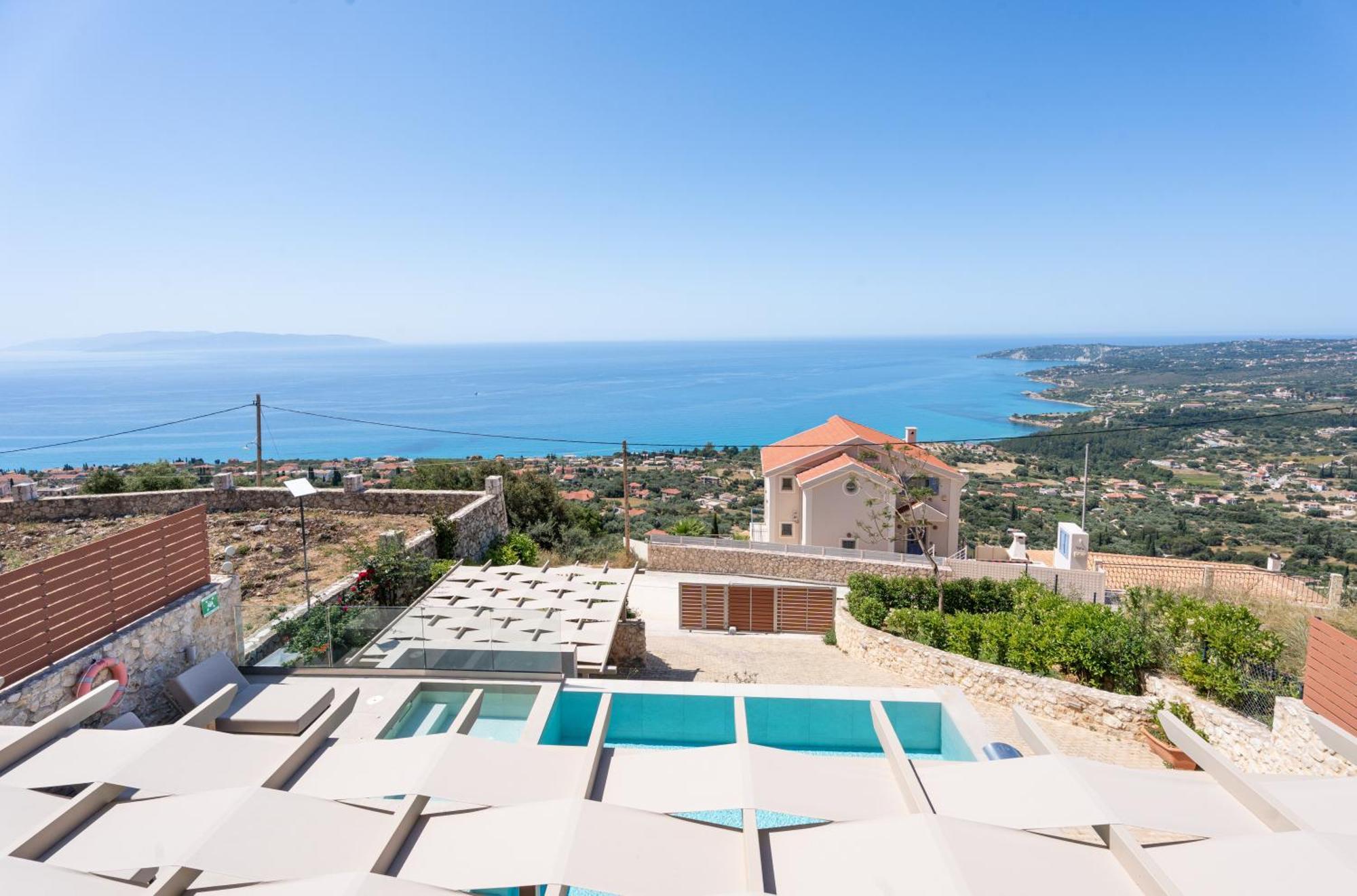Kefalonia Heaven Villa Vlachata المظهر الخارجي الصورة