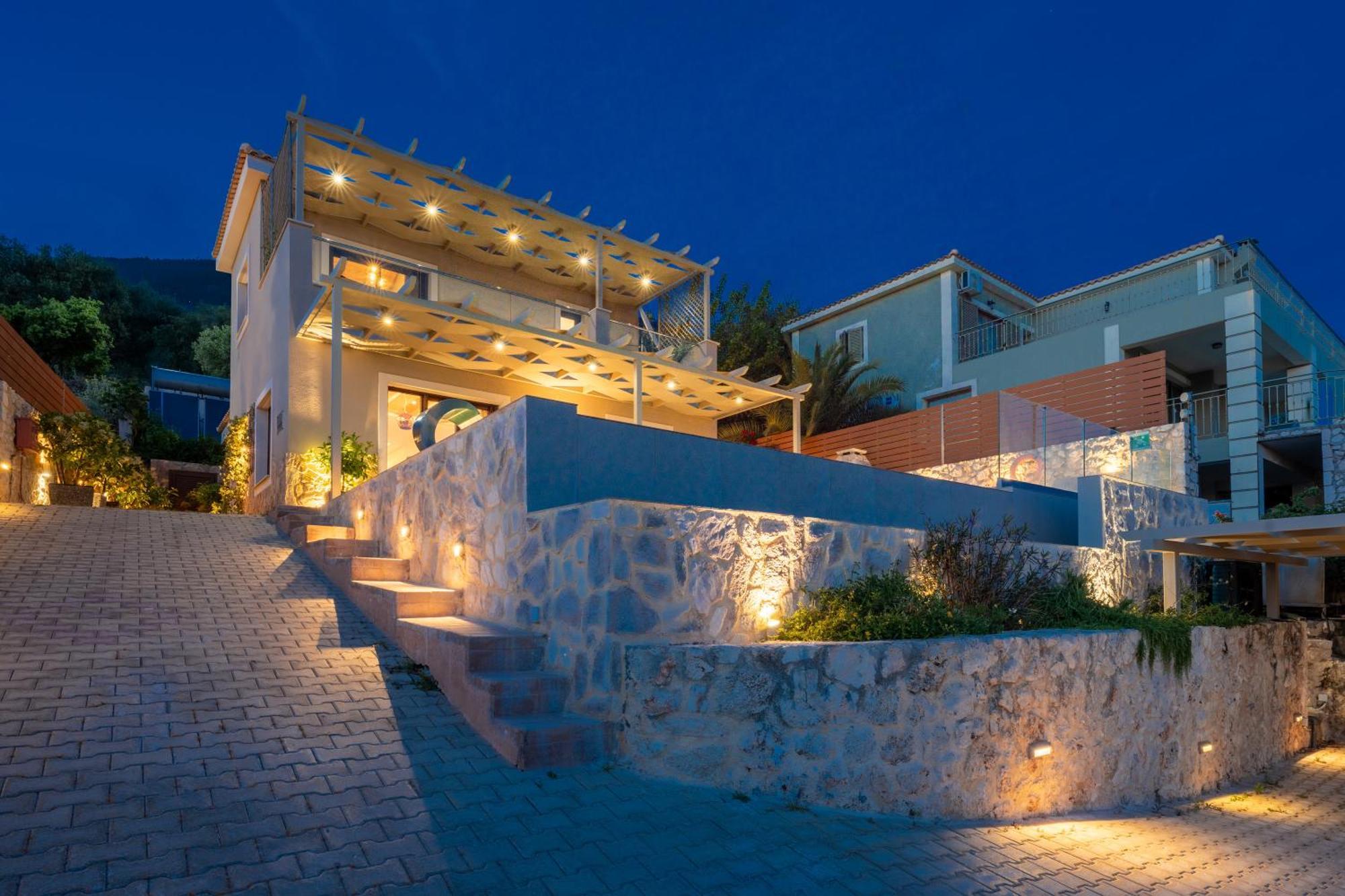 Kefalonia Heaven Villa Vlachata المظهر الخارجي الصورة